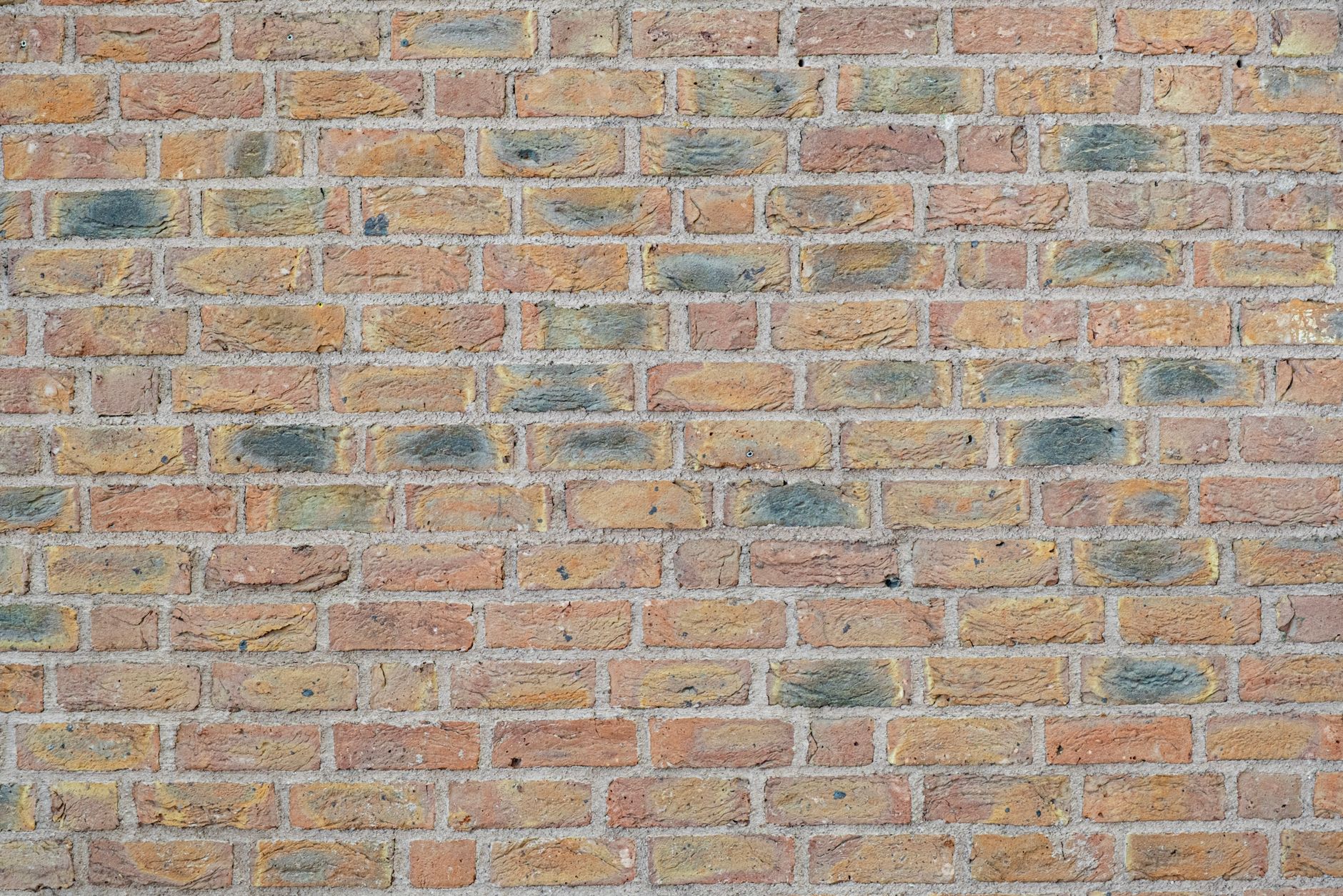 Mur de brique restauré